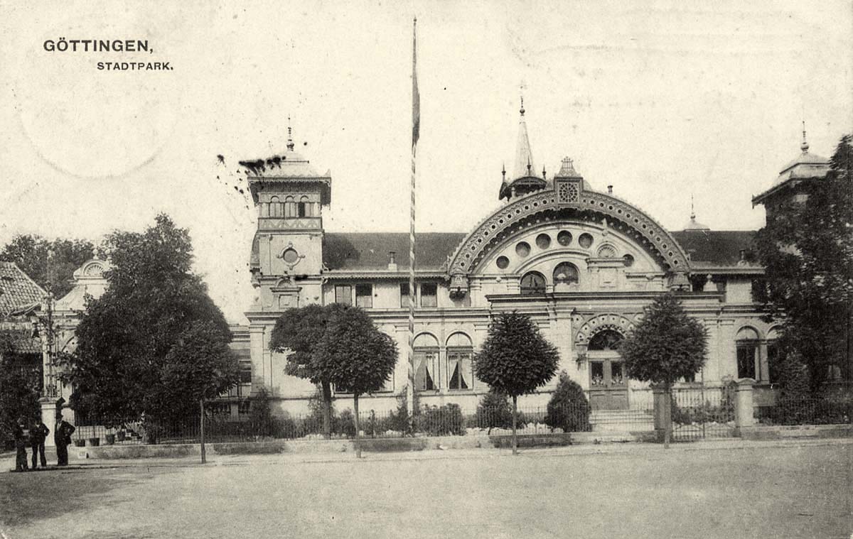 Göttingen. Stadtpark, 1910