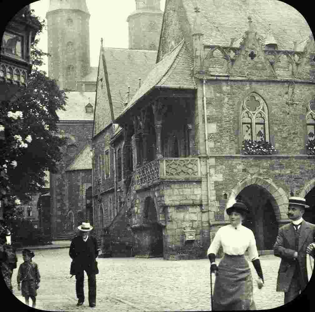 Goslar. Panorama der Stadt, 1907