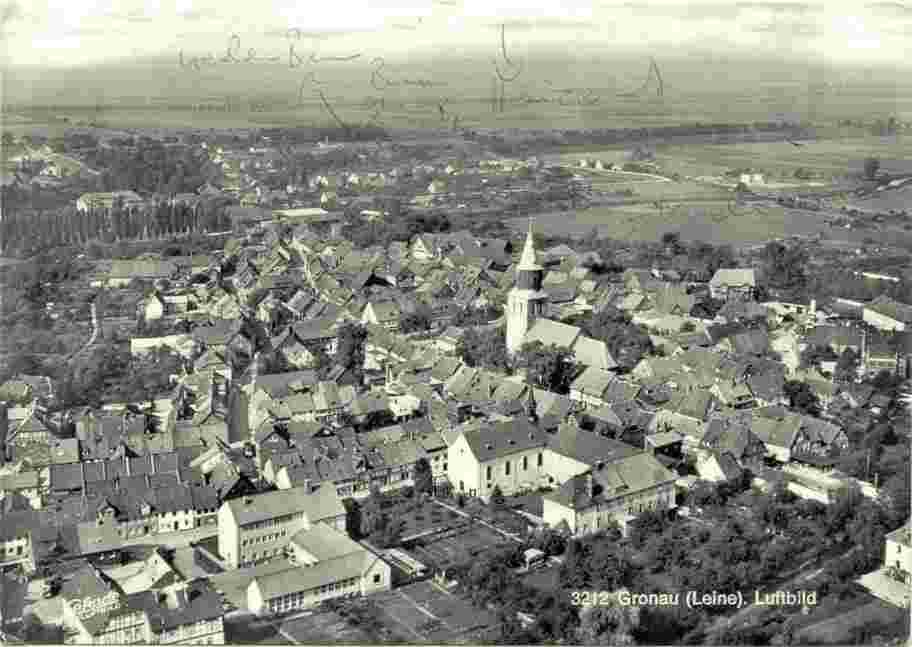 Gronau. Panorama der Stadt