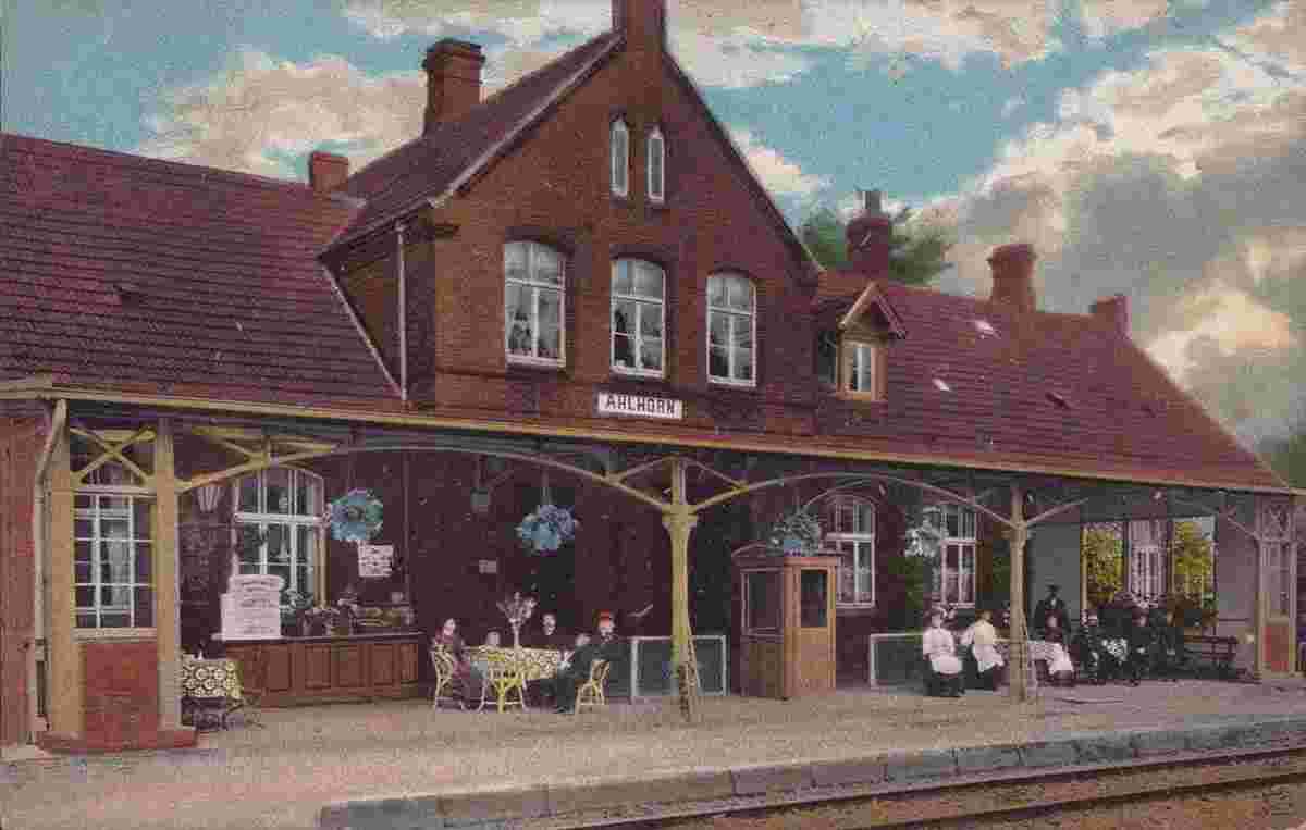 Großenkneten. Ahlhorn - Bahnhof, 1912