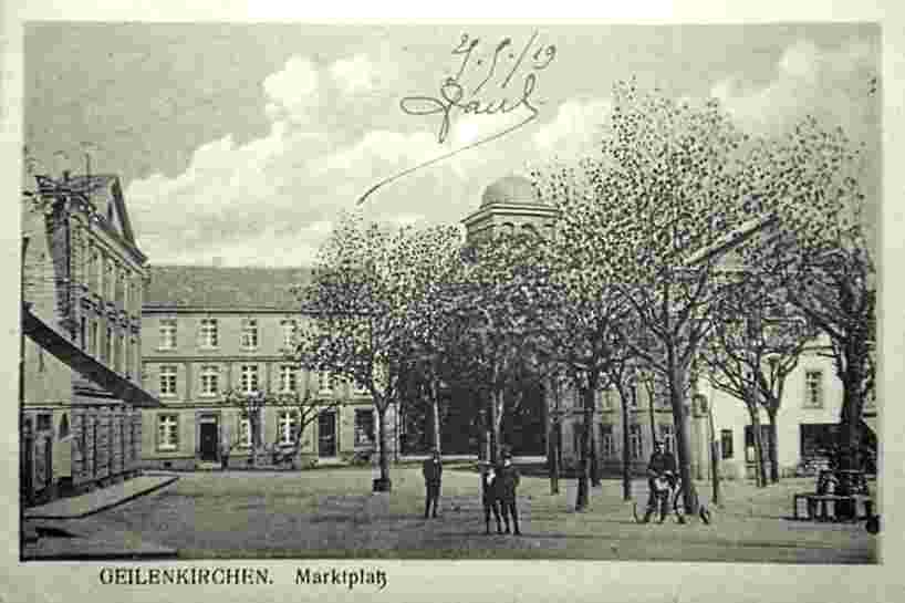 Geilenkirchen. Marktplatz, 1919