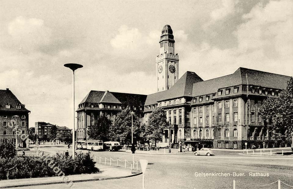 Gelsenkirchen. Stadtteil Buer, Rathaus