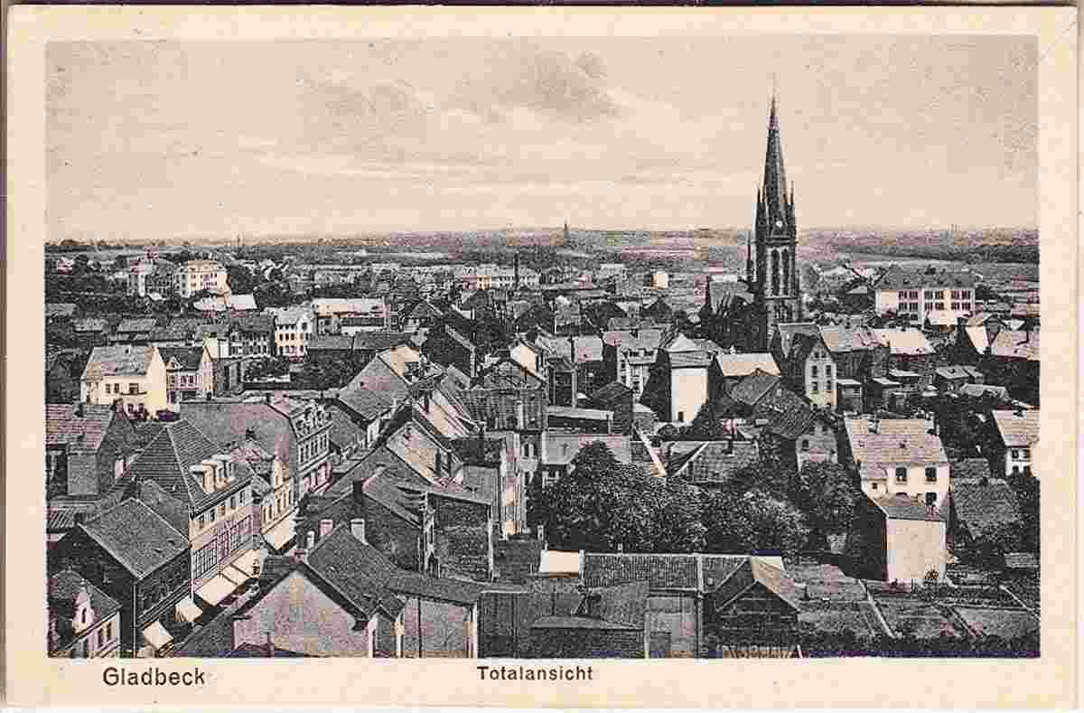 Gladbeck. Panorama der Stadt