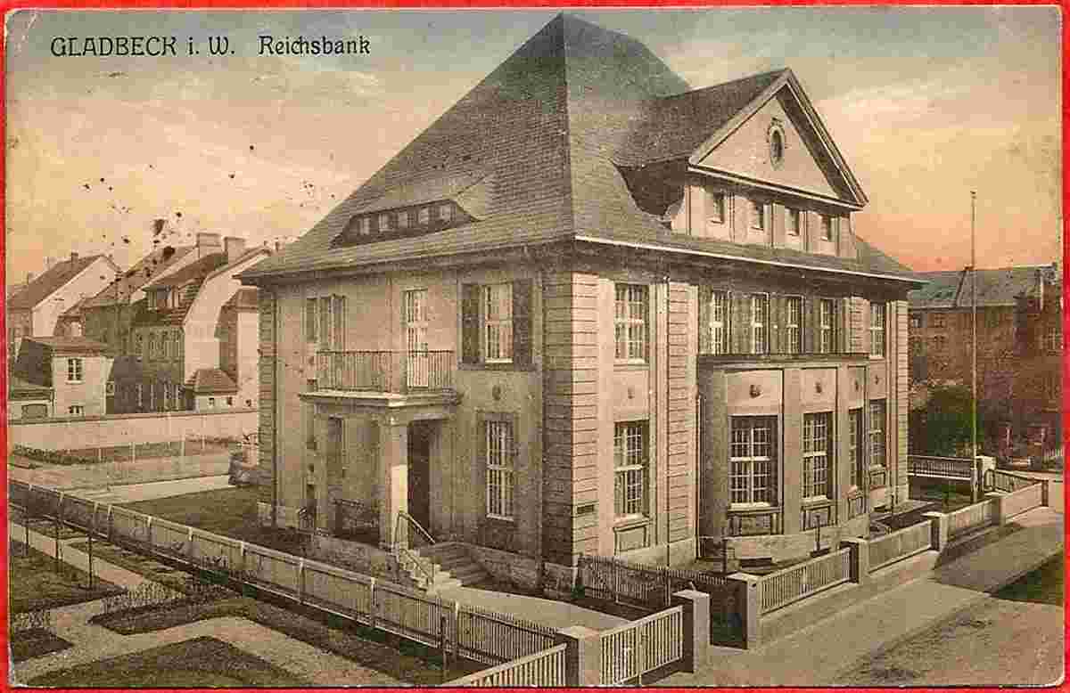 Gladbeck. Reichsbank, 1923