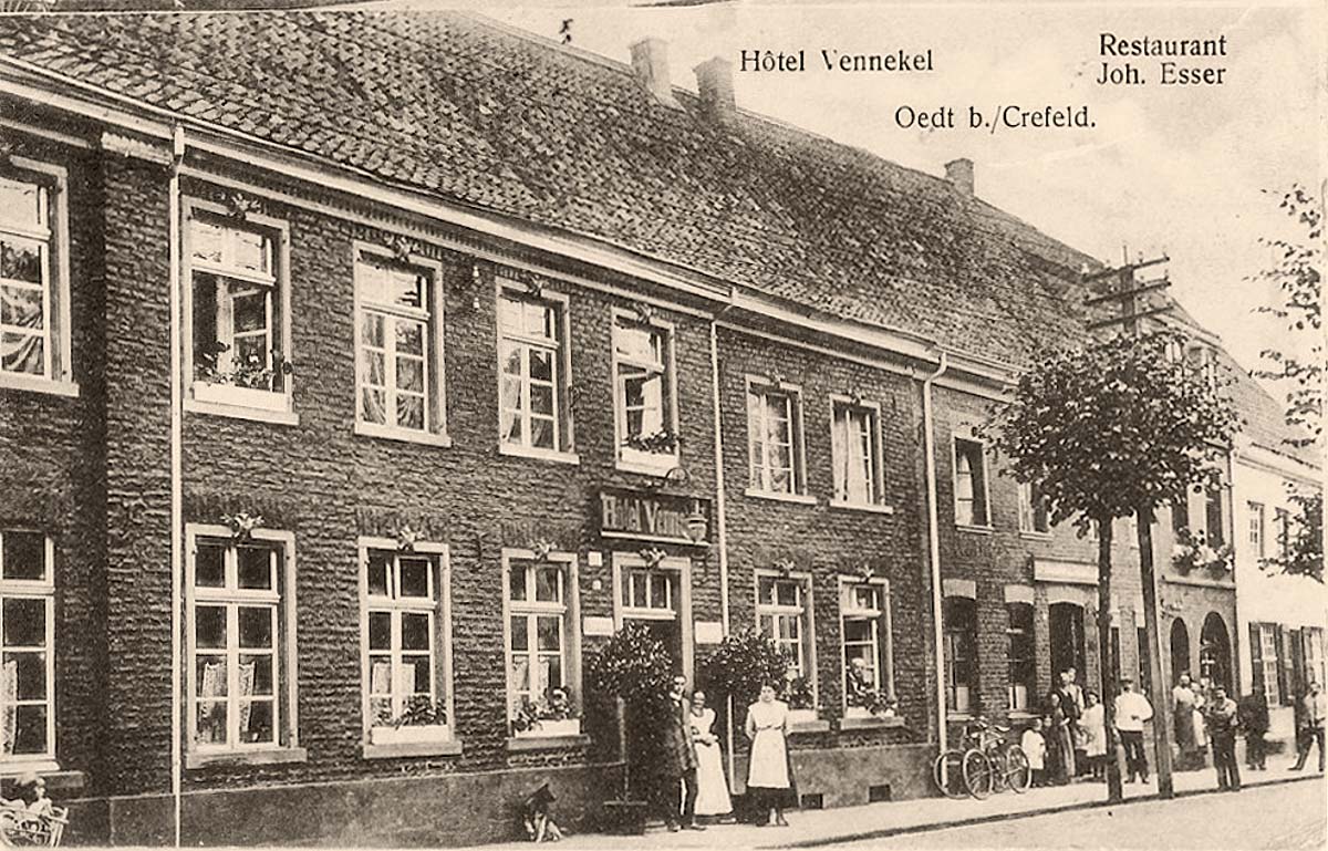 Grefrath. Oedt - Hotel Vennekel, Restaurant Johann Esser