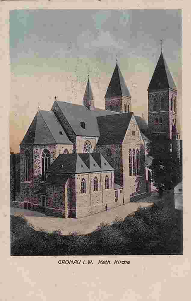 Gronau. Katholische Kirche, 1925