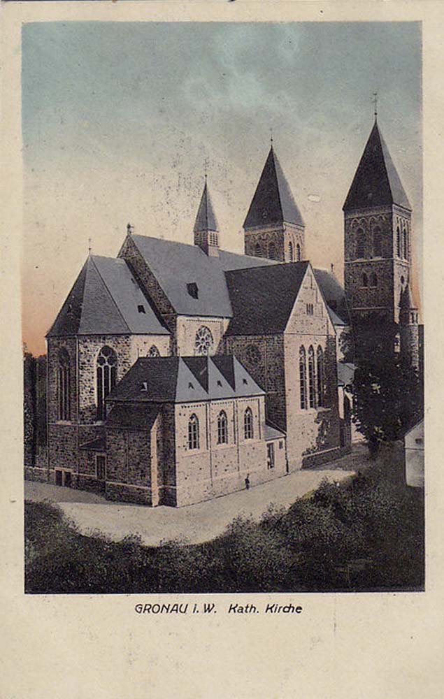 Gronau (Westf). Katholische Kirche, 1925