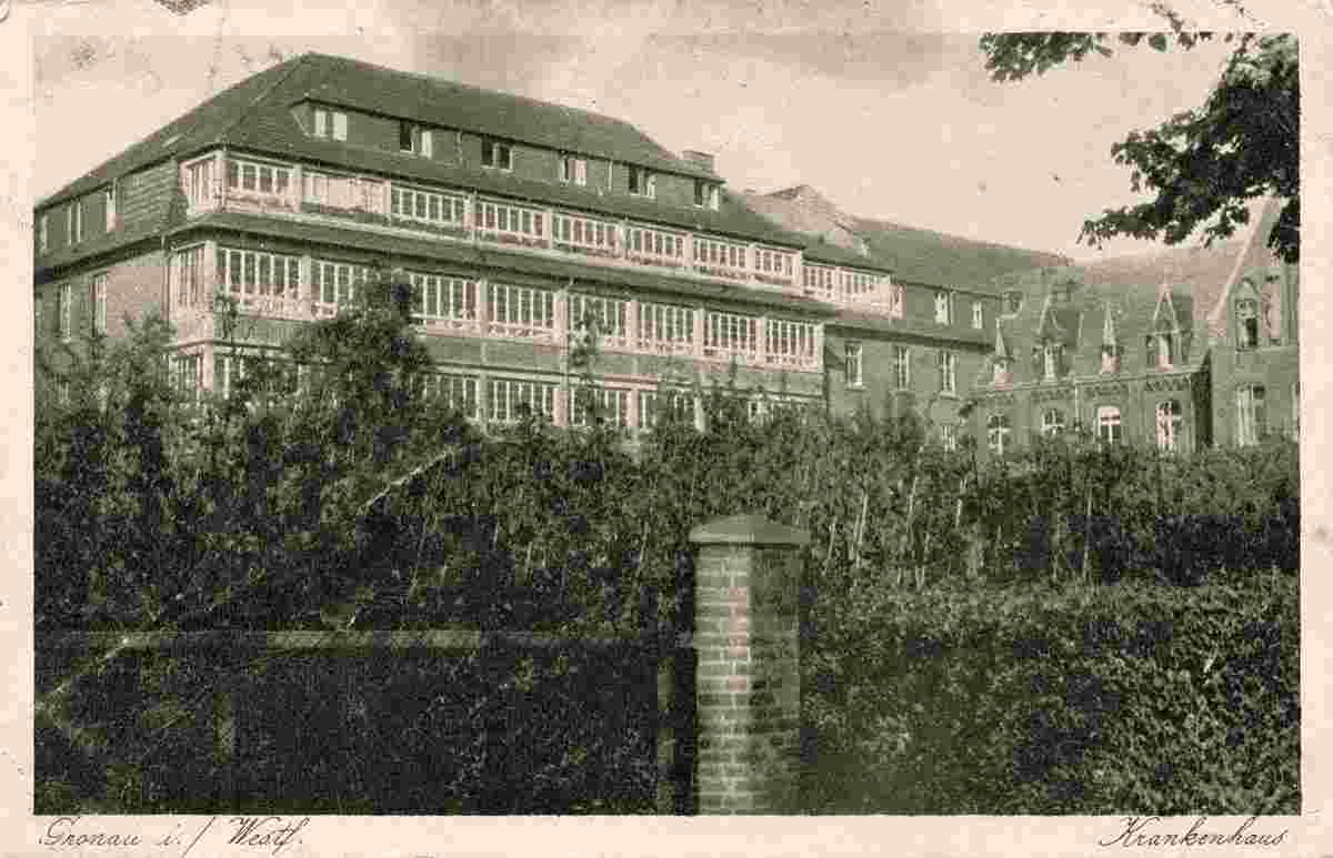 Gronau. Krankenhaus, 1920