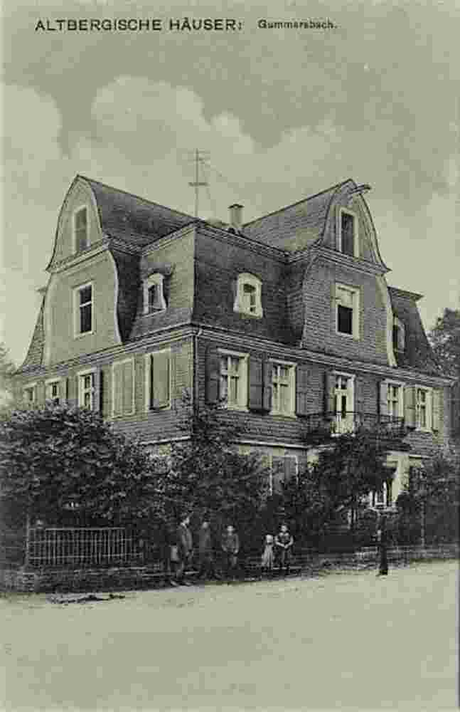 Gummersbach. Altbergische Häuser, 1920