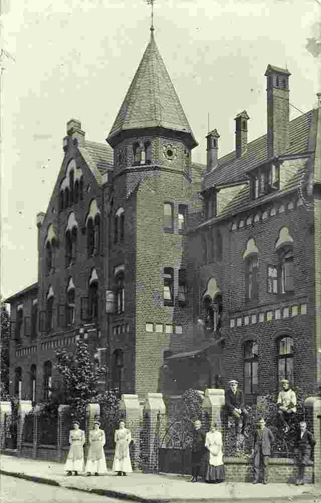 Gütersloh. Panorama der Stadt, 1912