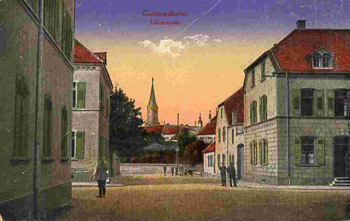 Germersheim. Lilienstraße, 1919
