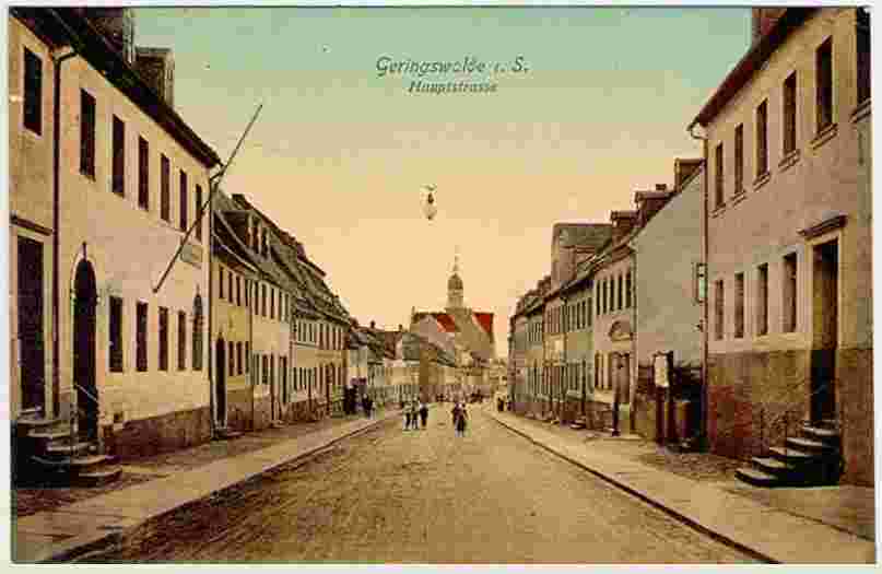 Geringswalde. Hauptstraße