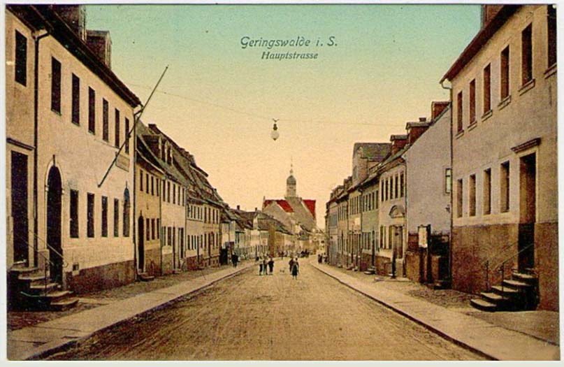 Geringswalde. Hauptstraße
