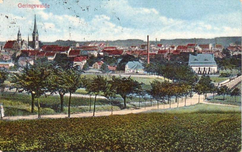 Geringswalde. Panorama der Stadt