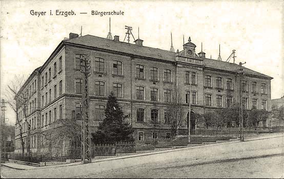 Geyer. Bürgerschule, 1925