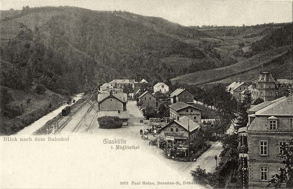Glashütte. Bahnhof, 1912