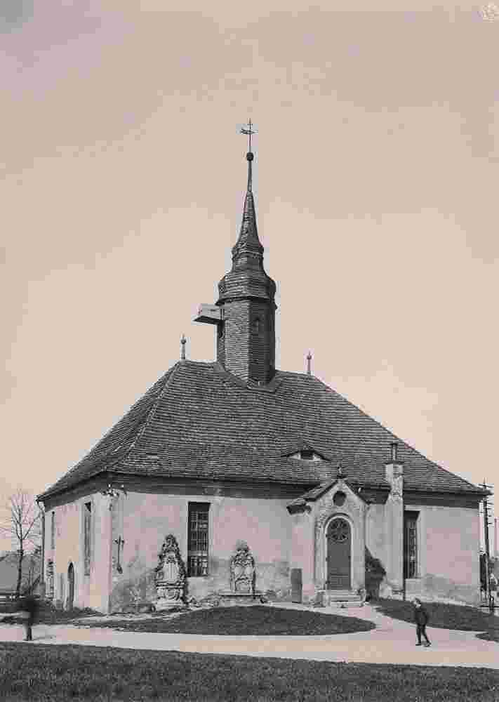 Glauchau. Alte Kirche, 1905