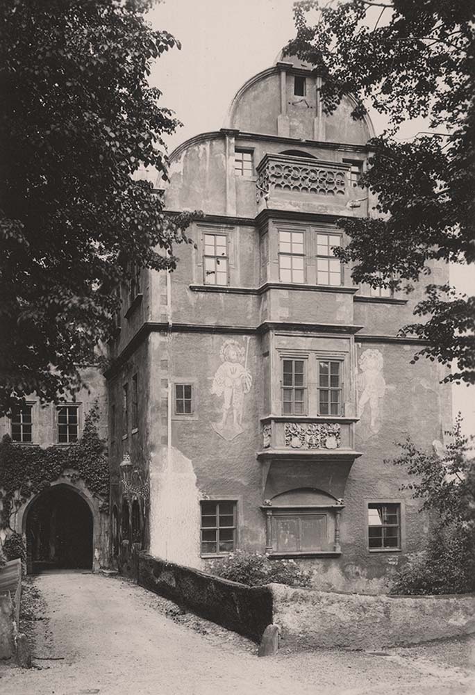 Glauchau. Schlossanlage Forder- und Hinterglauchau, 1908