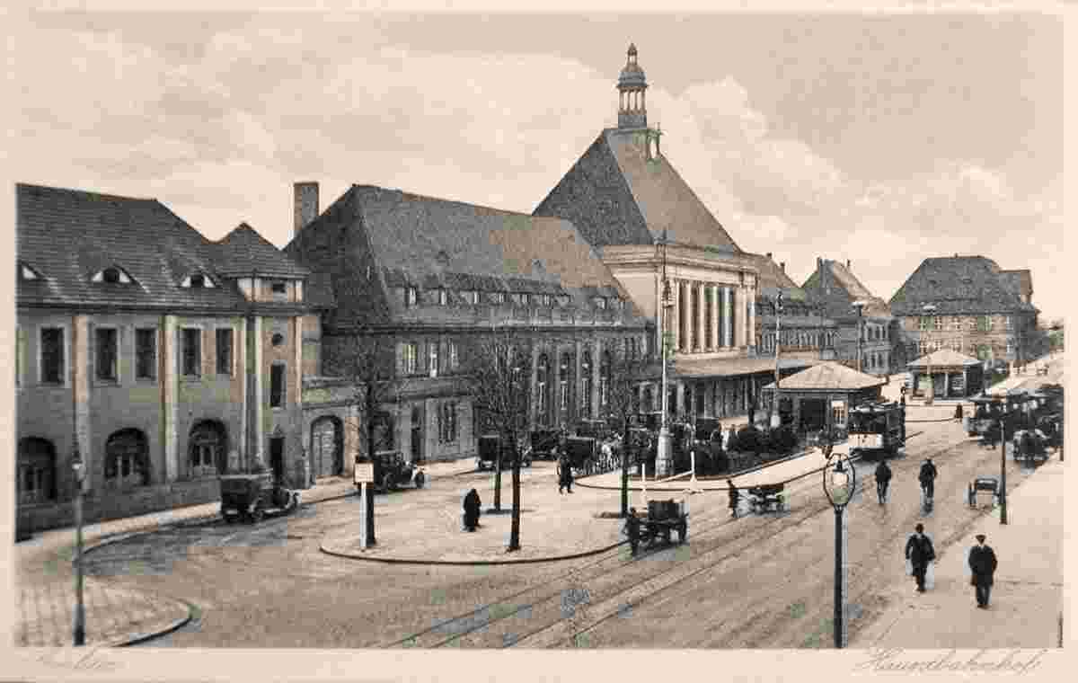 Görlitz. Bahnhof, 1930