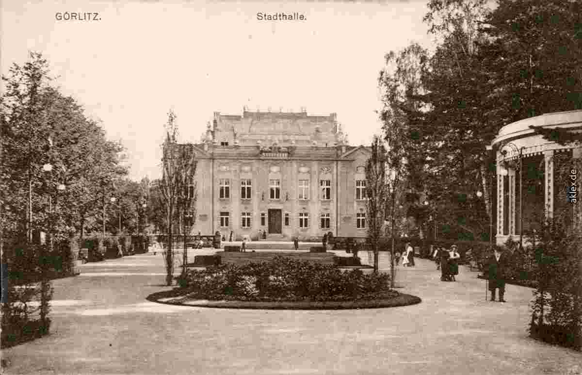 Görlitz. Stadthalle, 1919