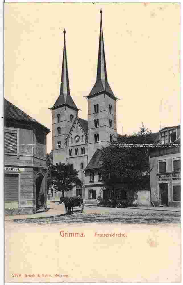 Grimma. Frauenkirche, 1903