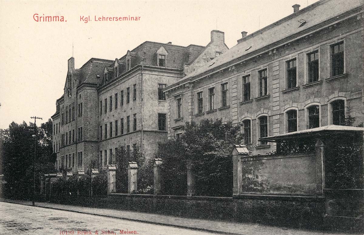 Grimma. Königliche Lehrerseminar, 1908