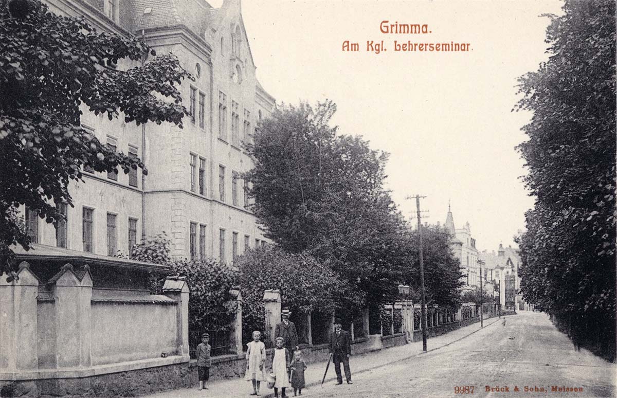 Grimma. Königliche Lehrerseminar, 1908