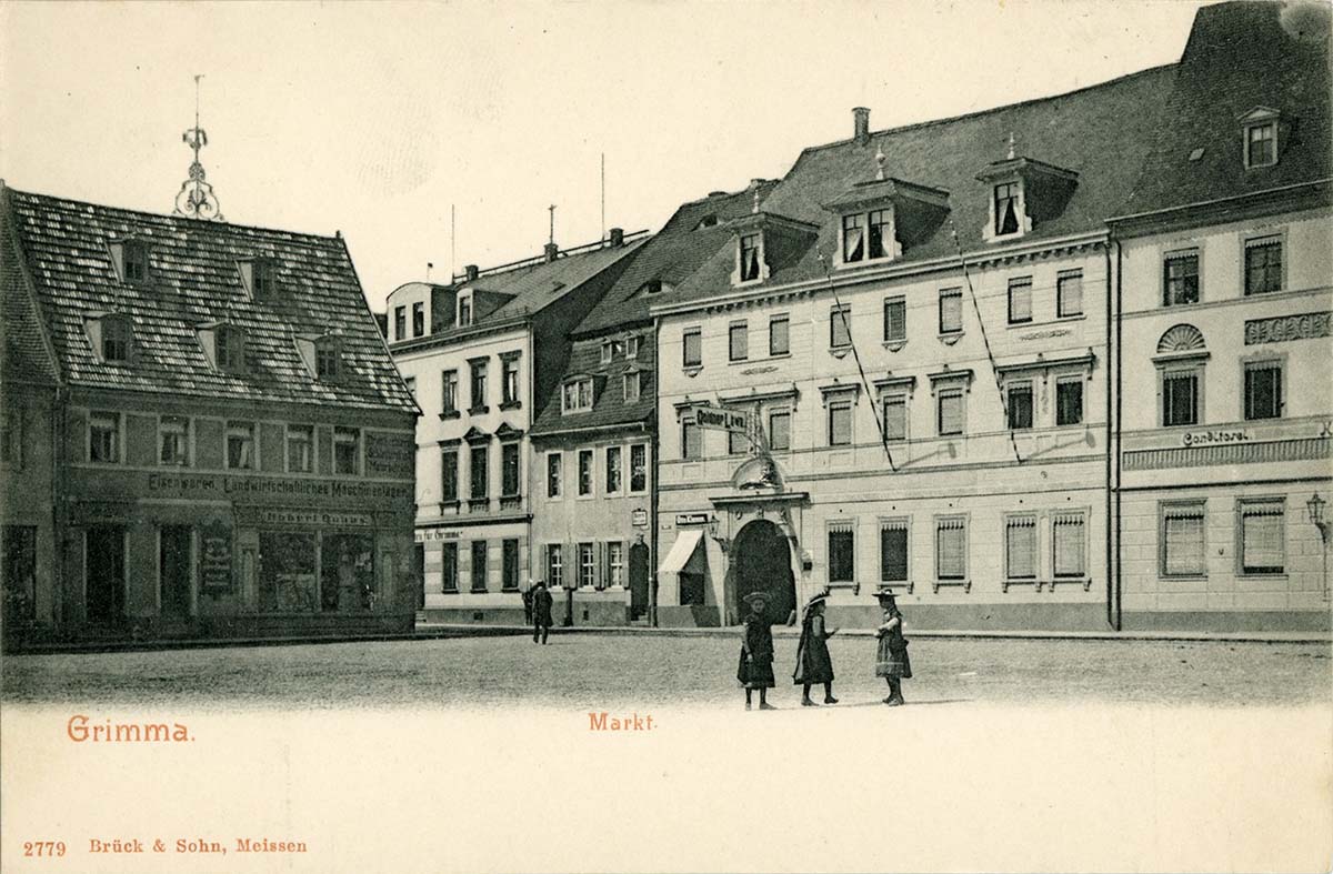 Grimma. Markt, 1903