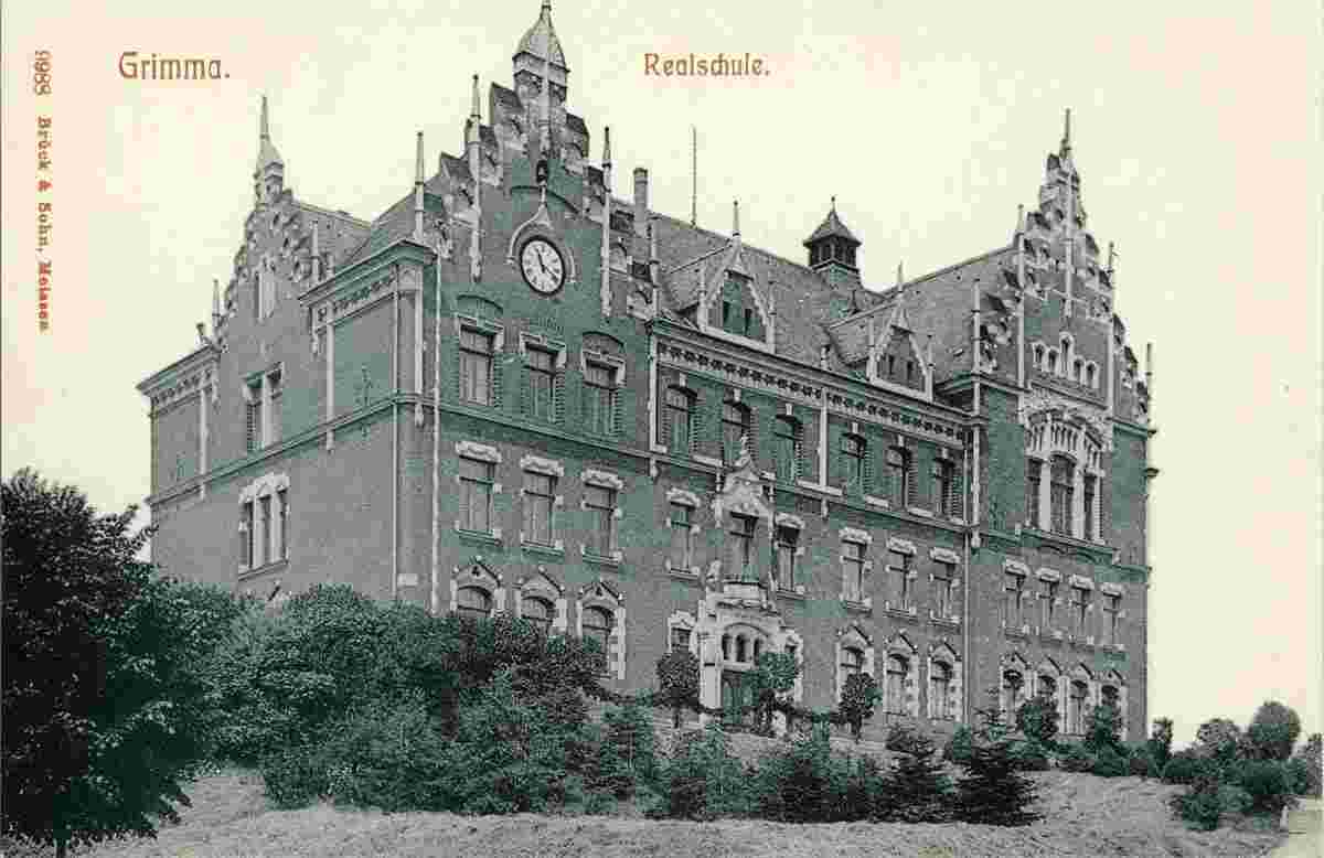 Grimma. Realschule, 1908