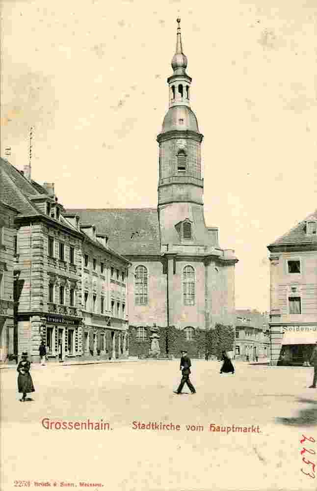 Großenhain. Stadtkirche, 1902
