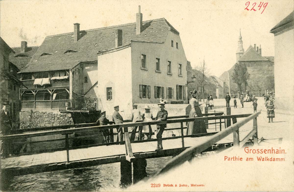 Großenhain. Walkdamm, 1902