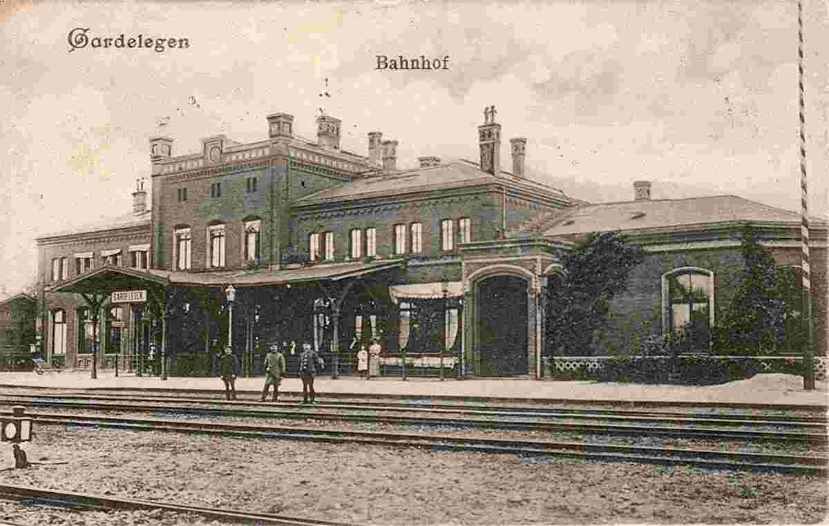 Gardelegen. Bahnhof, 1910