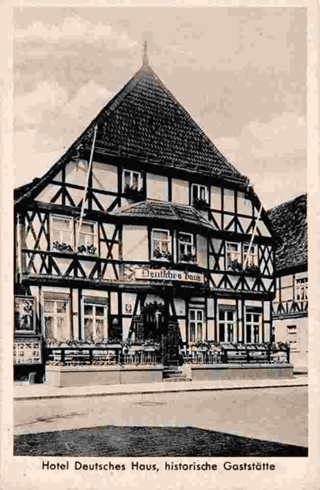 Gardelegen. Hotel 'Deutsches Haus'