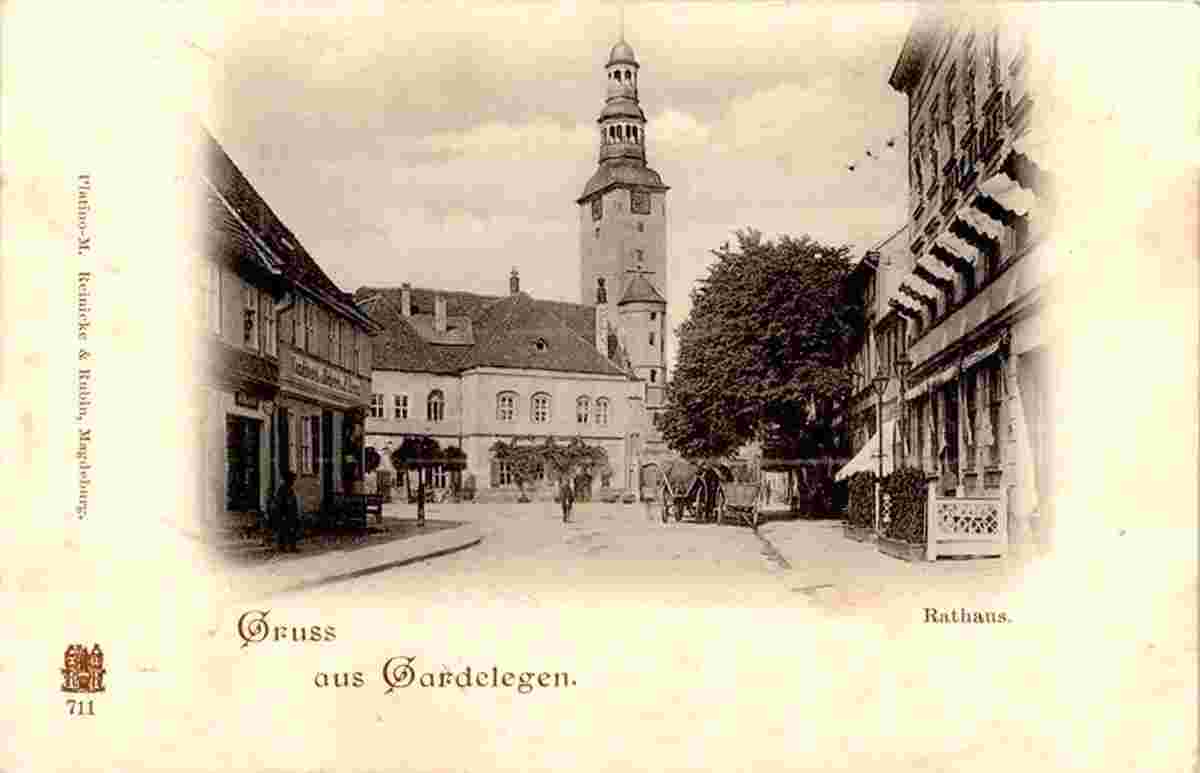 Gardelegen. Rathaus, 1898