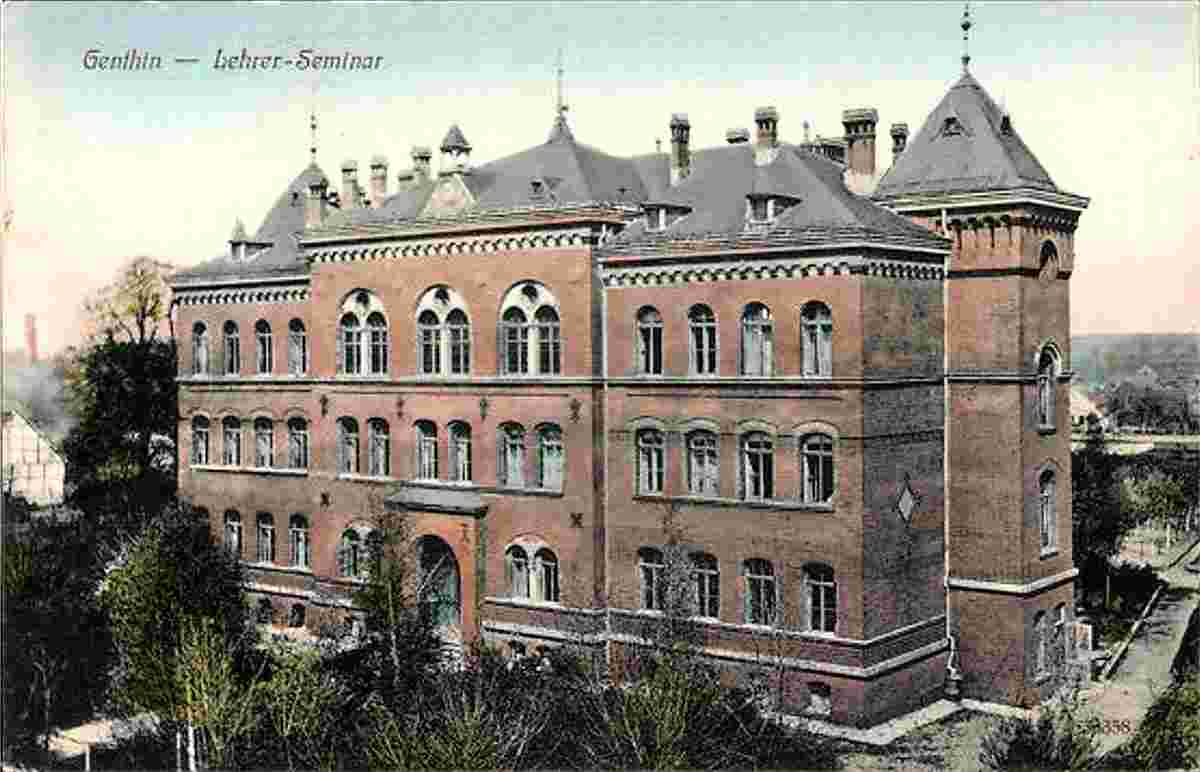 Genthin. Königliches Lehrerseminar, 1910