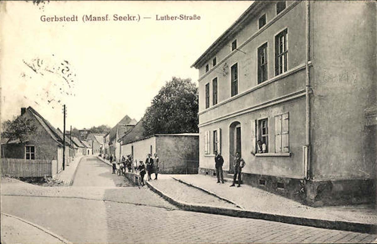 Gerbstedt. Luther-Straße, 1927