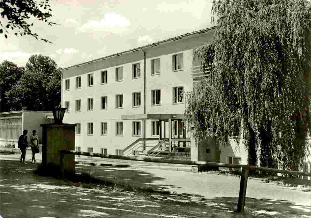 Gernrode. FDGB-Erholungsheim 'Fritz Heckert', Bettenhaus, 1971