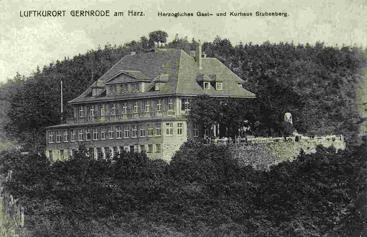 Gernrode. Herzogliches Gast- und Kurhaus Stubenberg