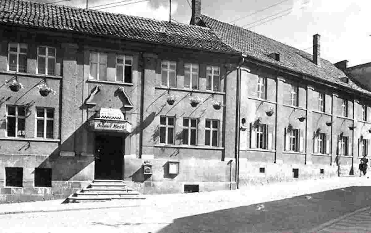 Gernrode. HO-Gaststätte 'Brauner Hirsch', um 1960