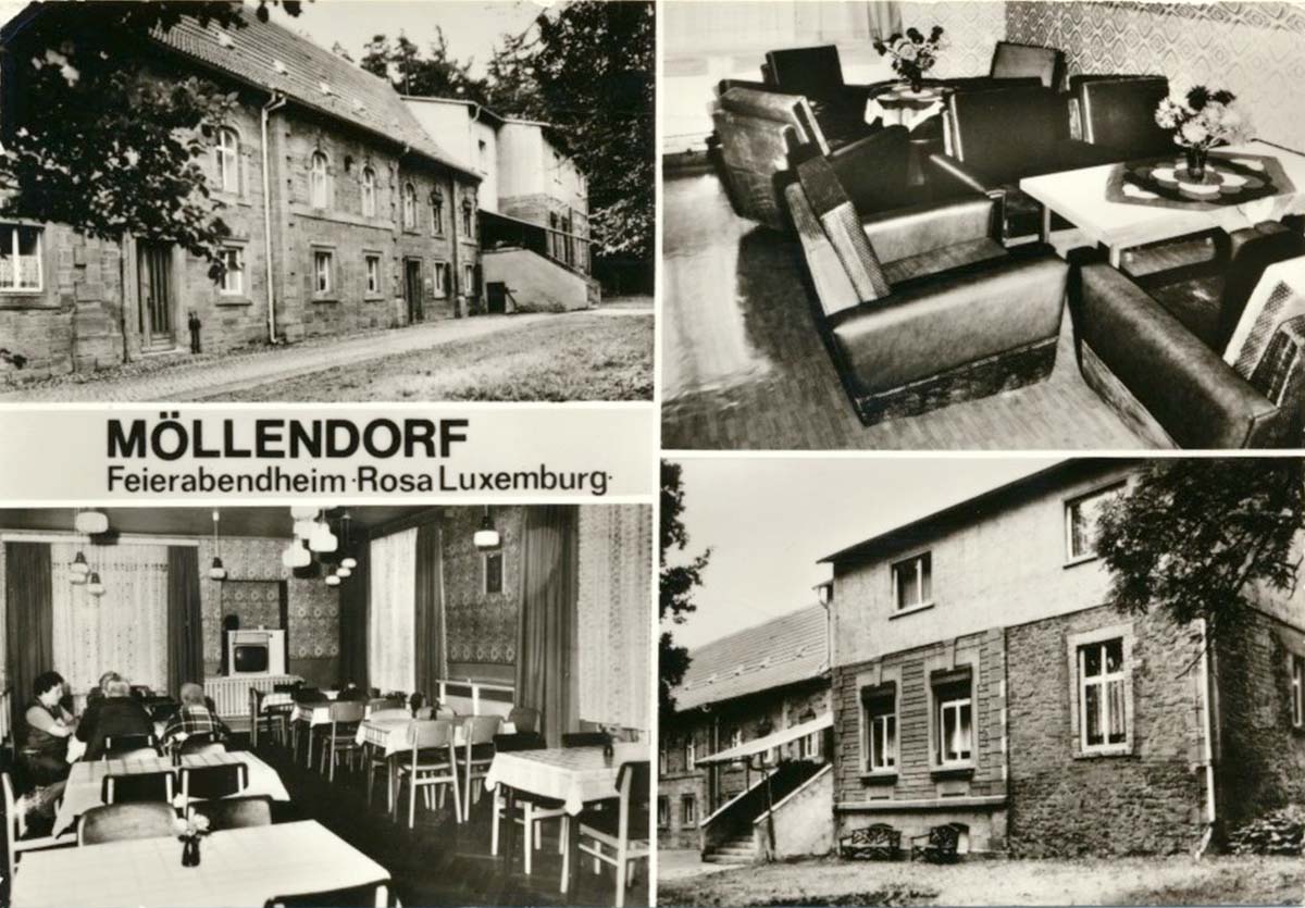 Goldbeck (Altmark). Möllendorf - Feierabendheim Rosa Luxemburg, 1983