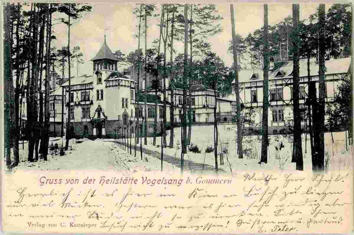 Gommern. Heilstätte Vogelsang, 1901