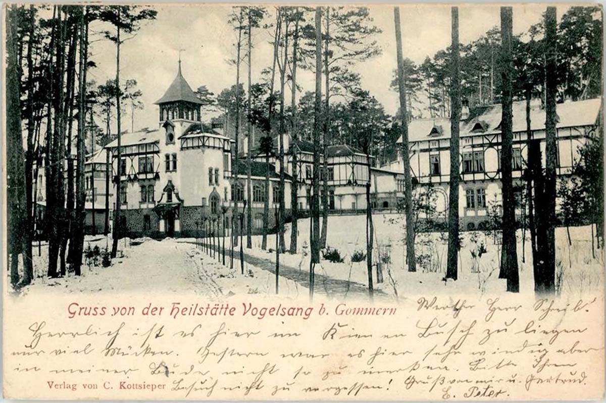 Gommern. Heilstätte Vogelsang, 1901