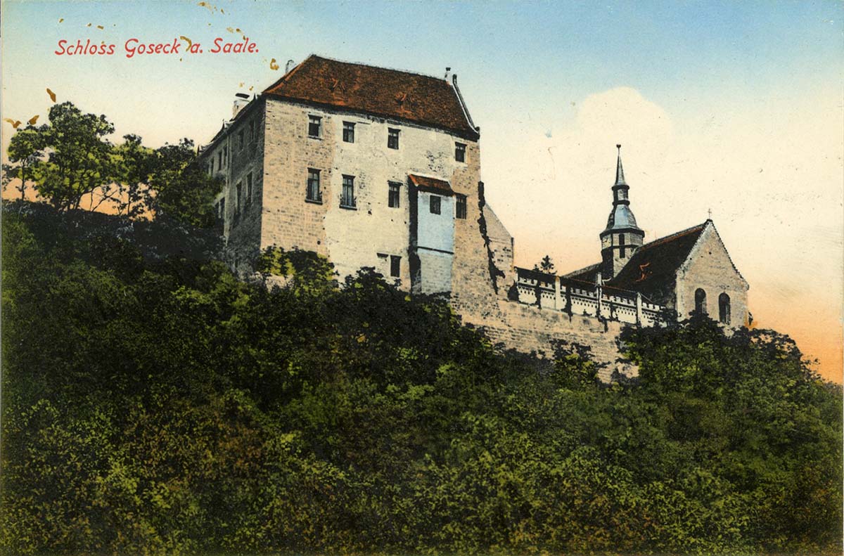 Goseck. Schloß, 1905