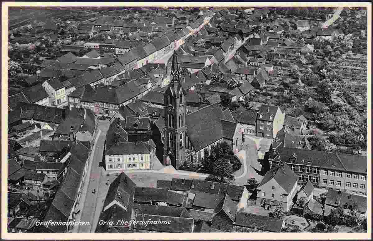 Gräfenhainichen. Luftbild, 1941