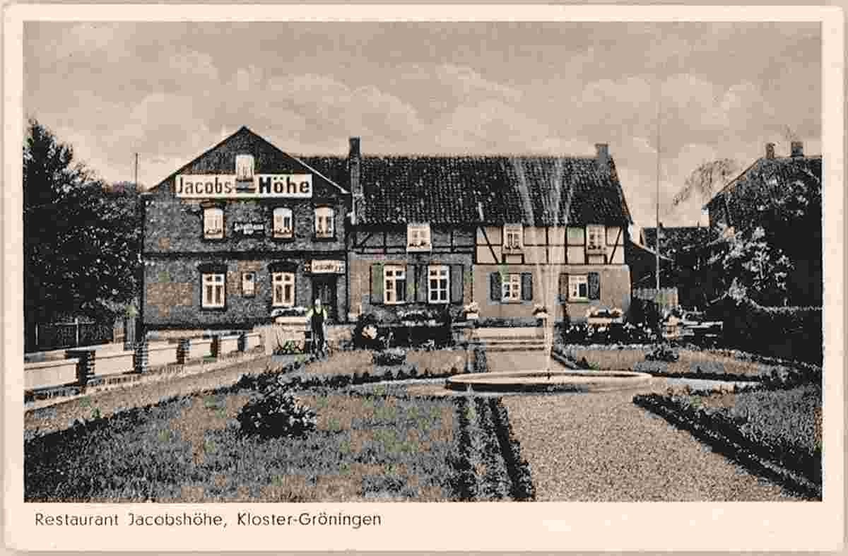 Gröningen. Kloster Gröningen - Restaurant 'Jakobshöhe'