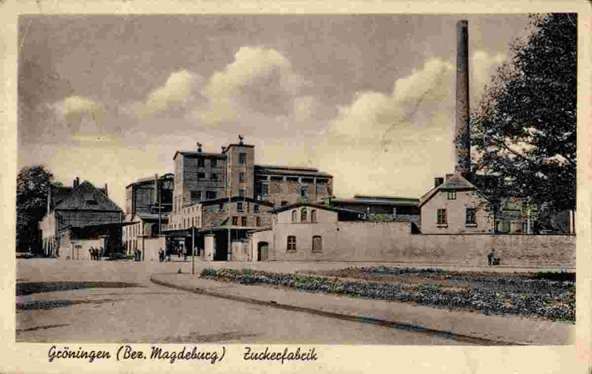Gröningen. Zuckerfabrik