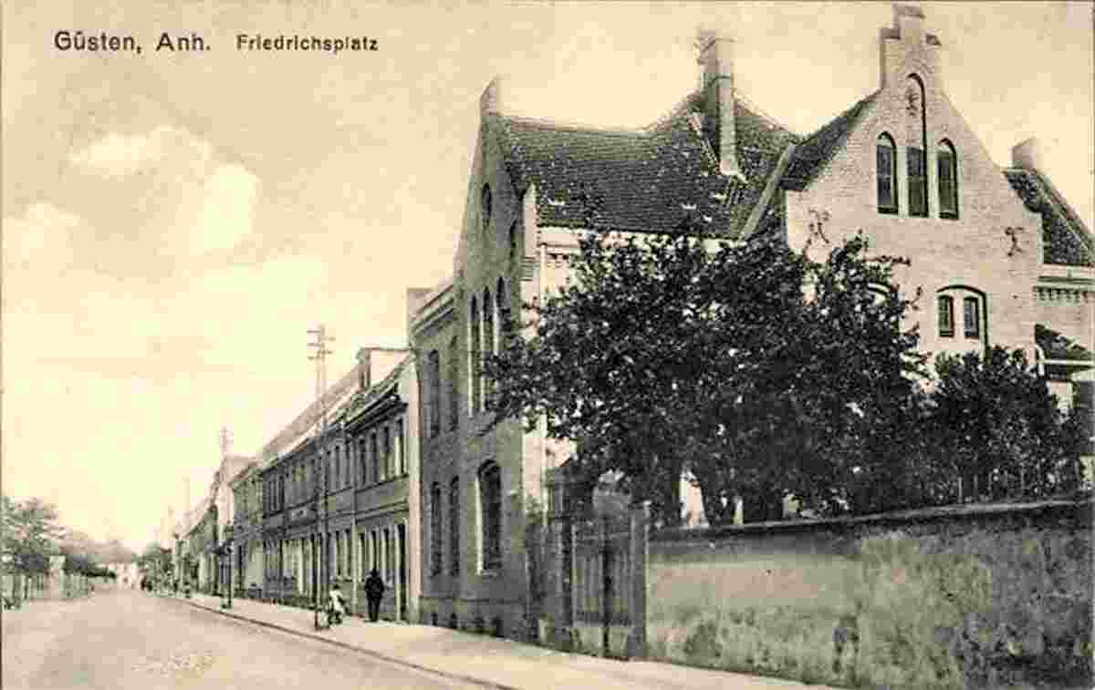 Güsten. Friedrichsplatz, 1917