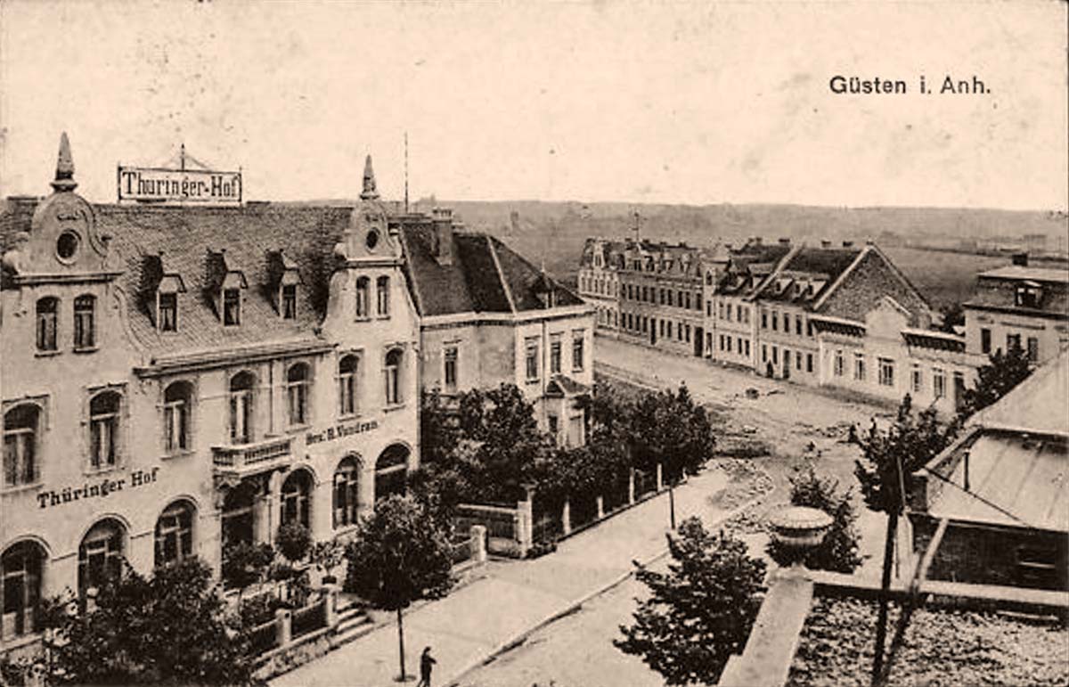 Güsten. Hotel Thüringer Hof, 1943