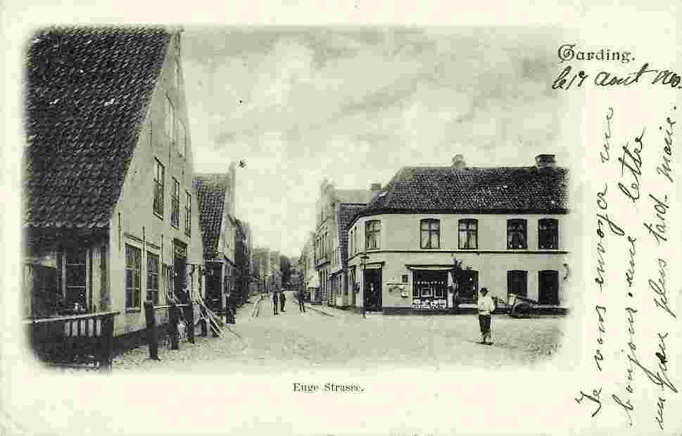 Garding. Euge Straße, 1900