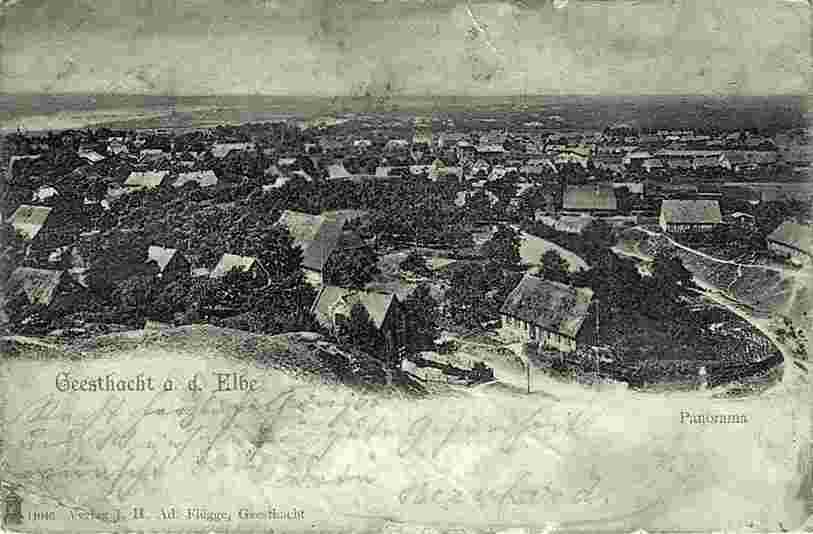 Geesthacht. Panorama der Stadt, 1903
